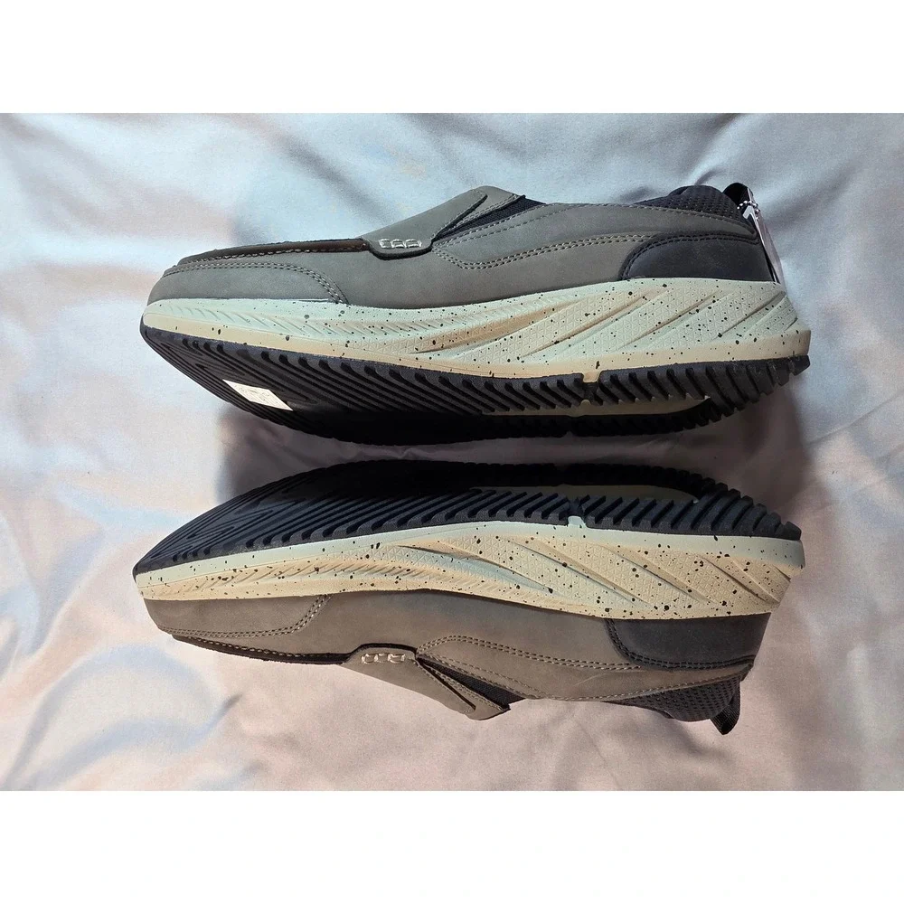 Skechers Arch Fit Relaxed Fit Leather Gorson Mens 10 Slip On Shoes NEW